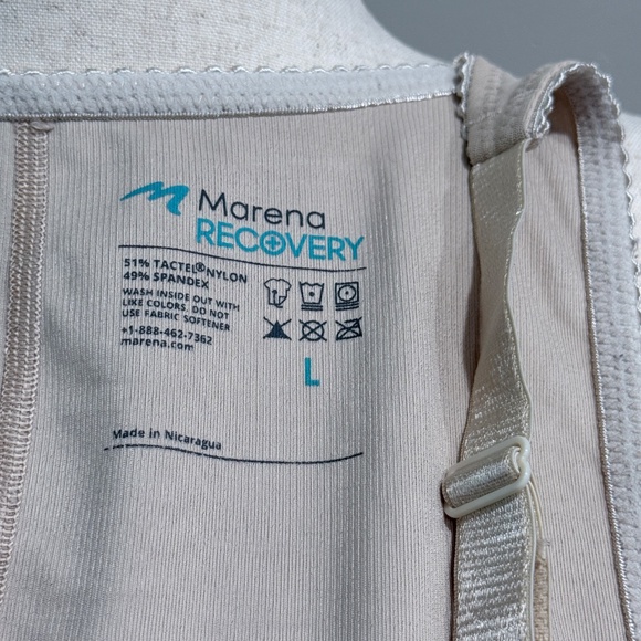 Size L Marena FBRS L-H Short Faja Compression Beige w/zippers Post Tummy Tuck 🔥 - Picture 4 of 6